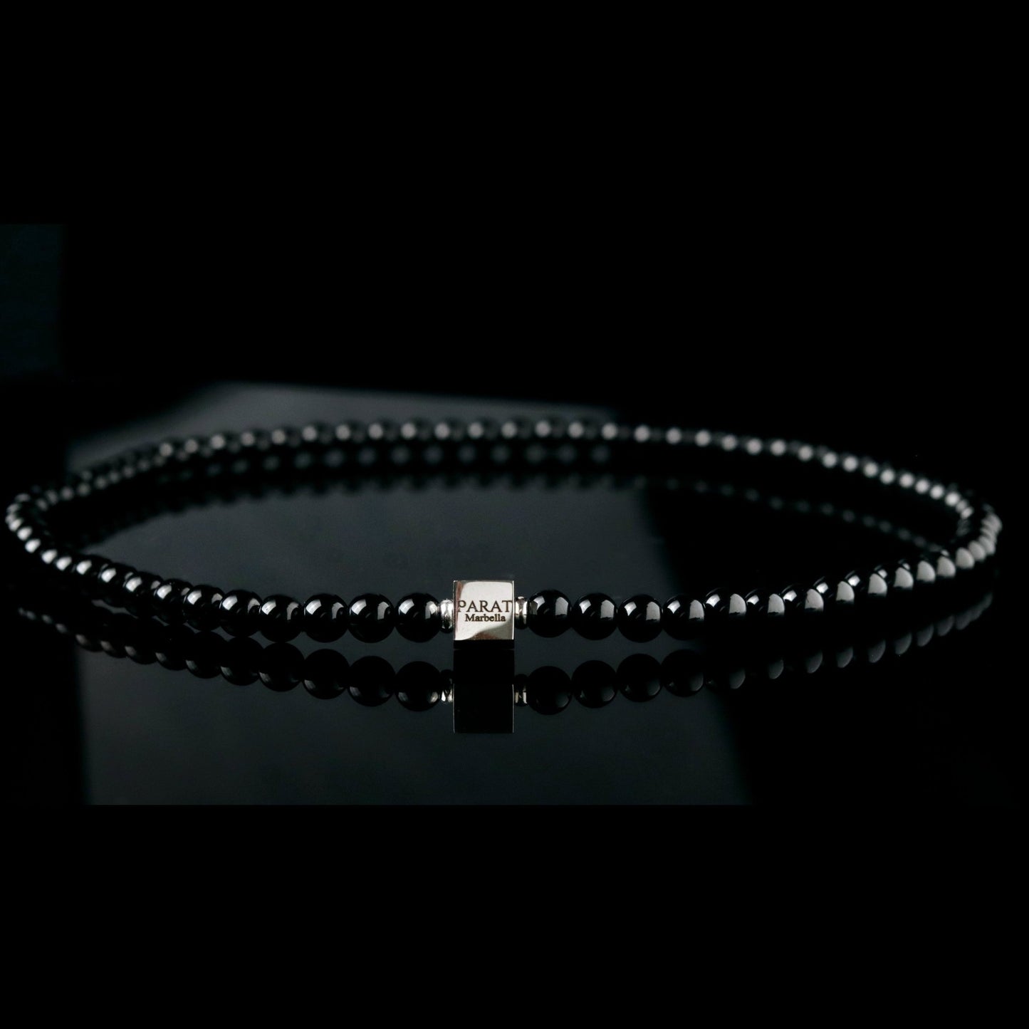 Black Onyx Necklace - Parat Marbella