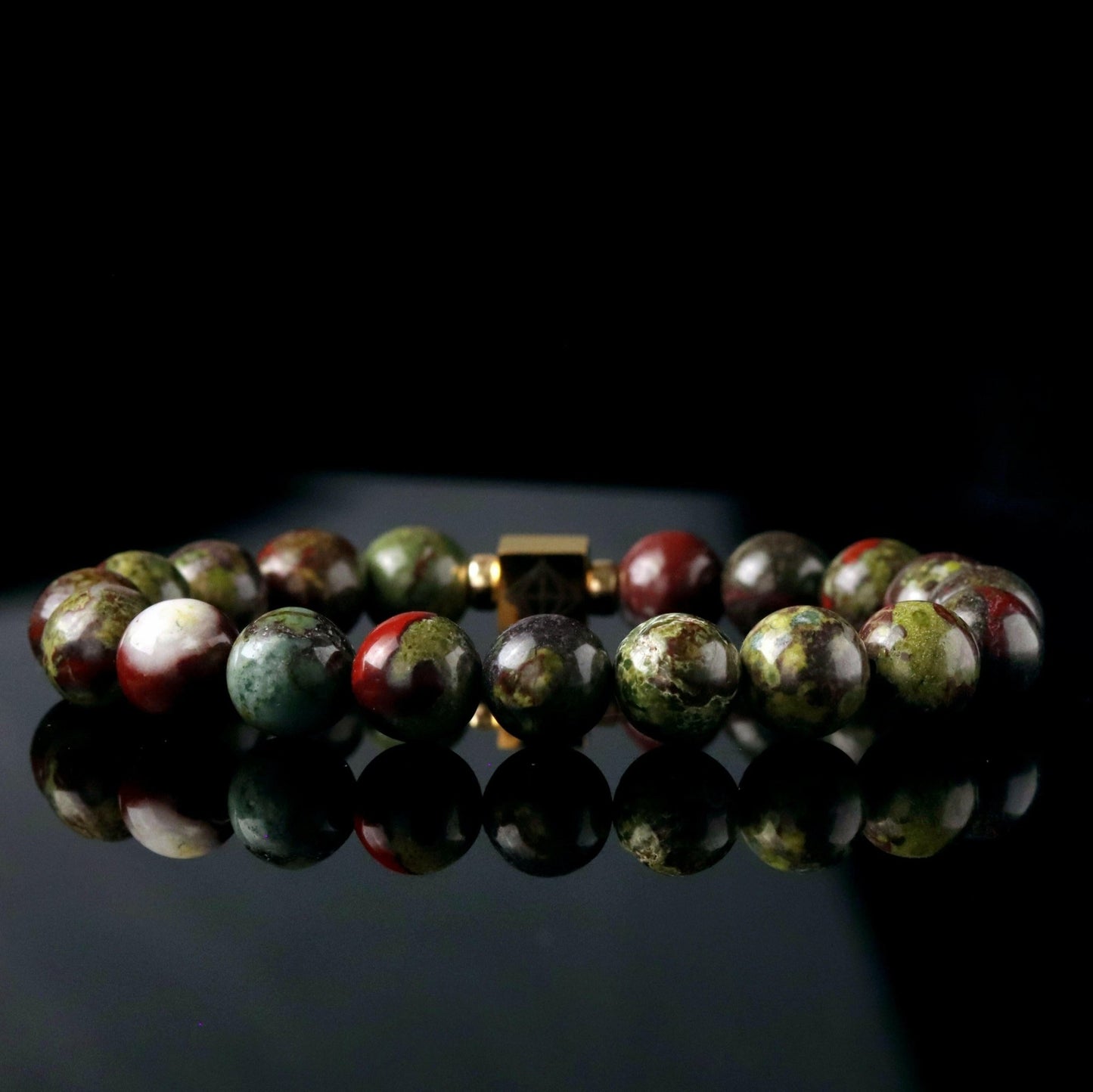Bloodstone 14K Gold Bracelet - Parat Marbella