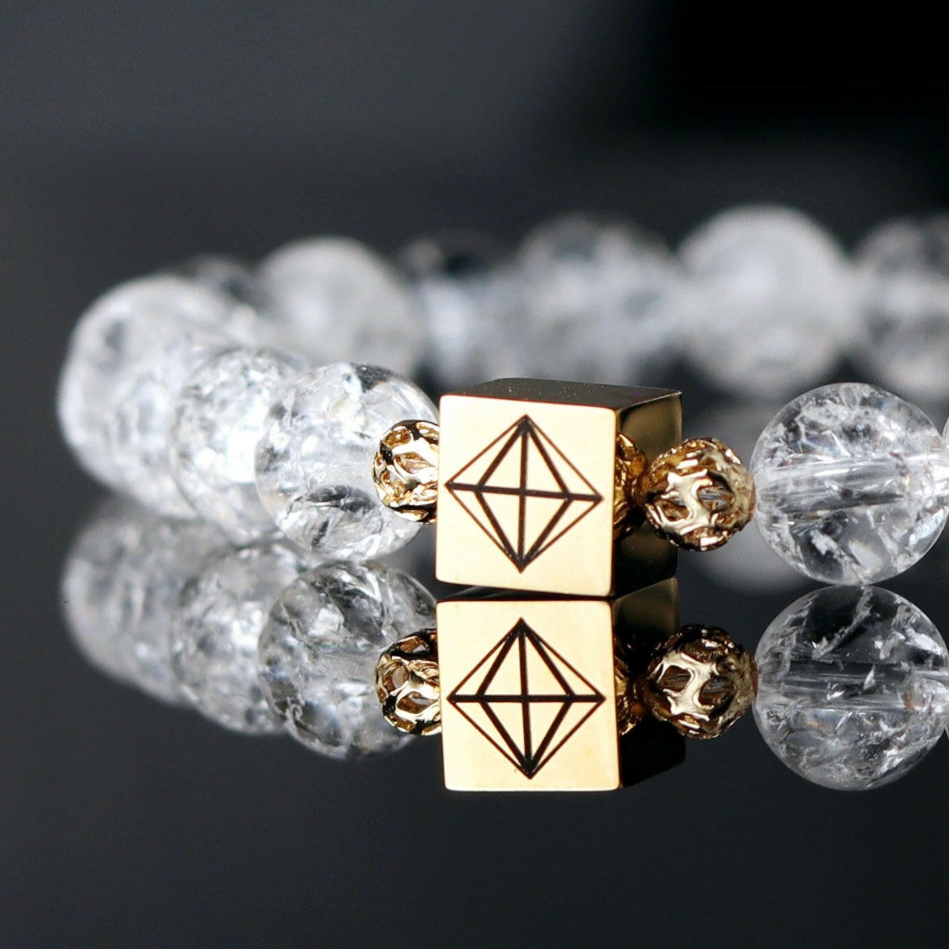 Crackle Quartz Bracelet - Parat Marbella