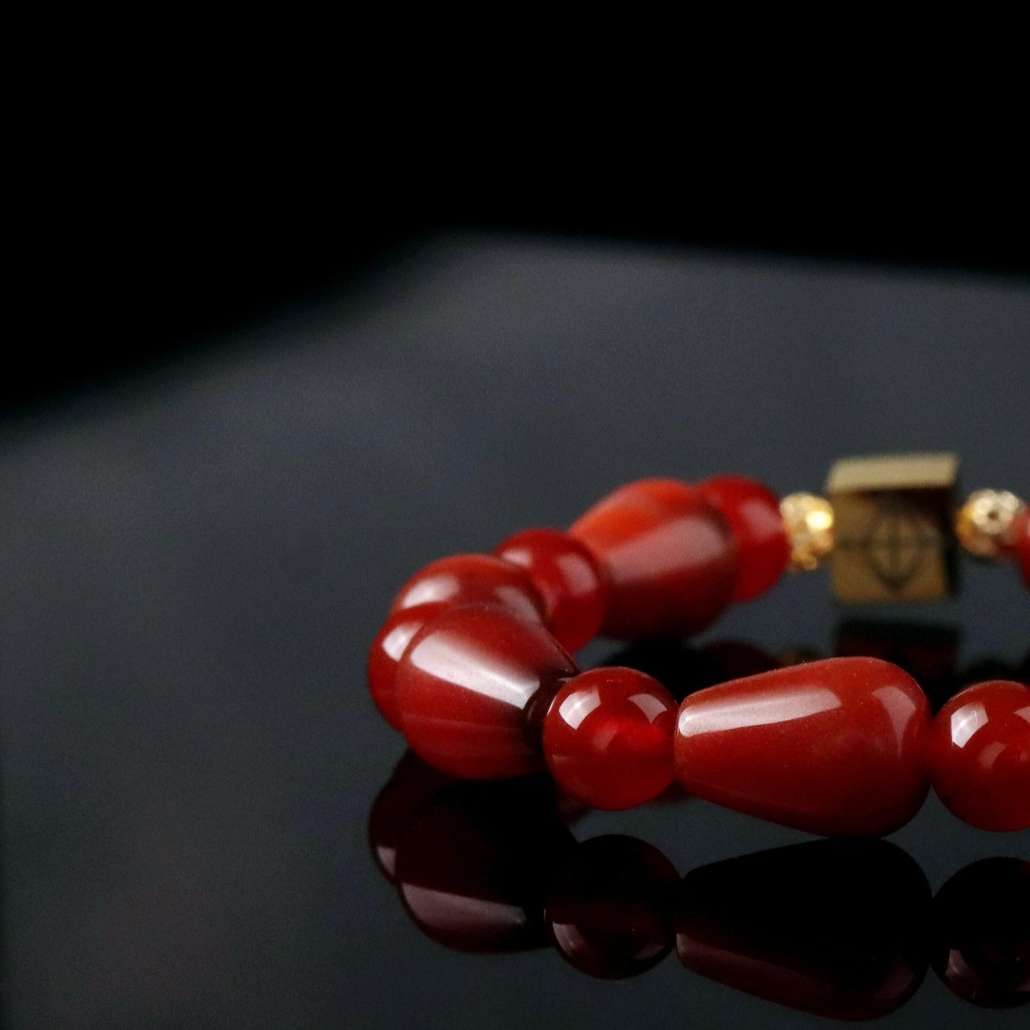 Red Agate & Carnelian Bracelet - Parat Marbella