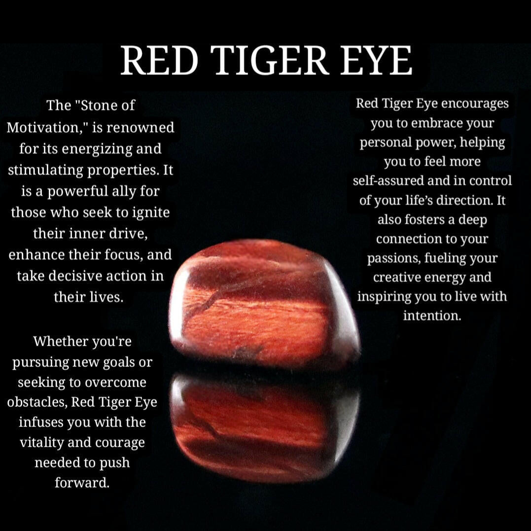 Red Tiger Eye Bracelet (14K Gold) - Parat Marbella