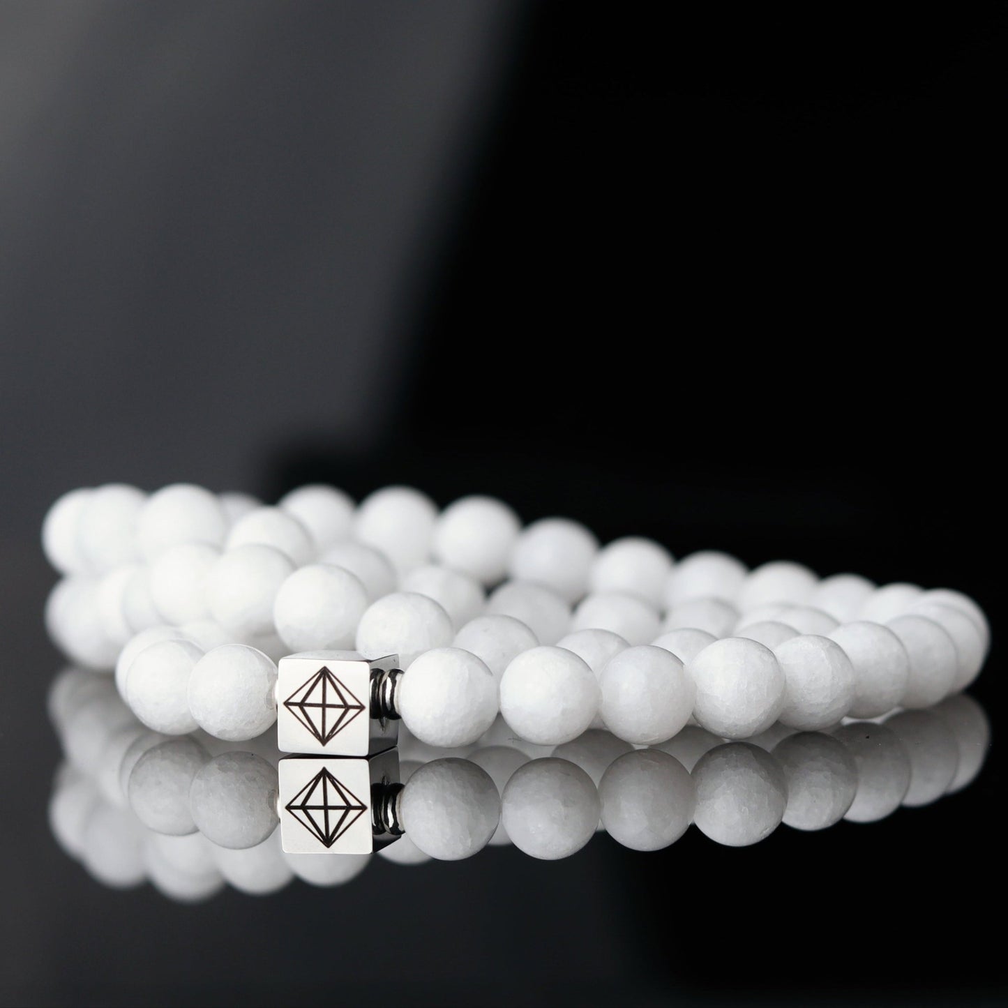 White Jade Necklace - Parat Marbella