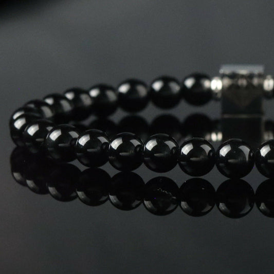 Black Onyx 6mm Bracelet - Parat Marbella