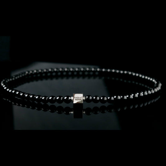 Black Onyx Necklace - Parat Marbella